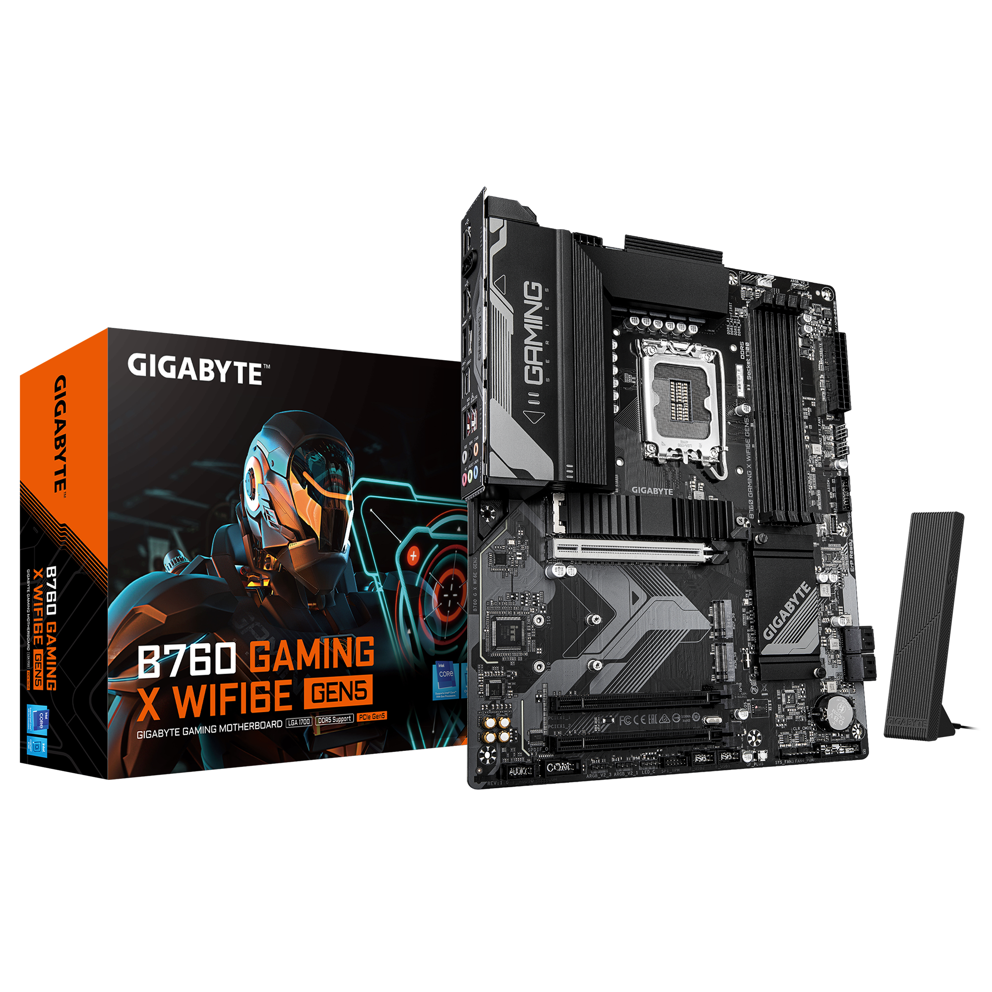 Gigabyte B760 GAMING X WIFI6E GEN5 Intel Socket LGA1700 ATX Motherboard